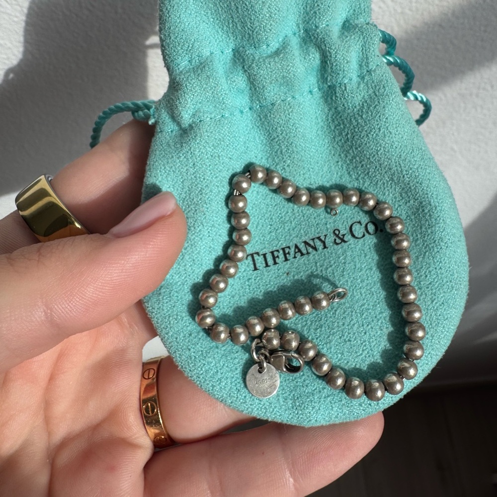 Tiffany and Co bracelet silver